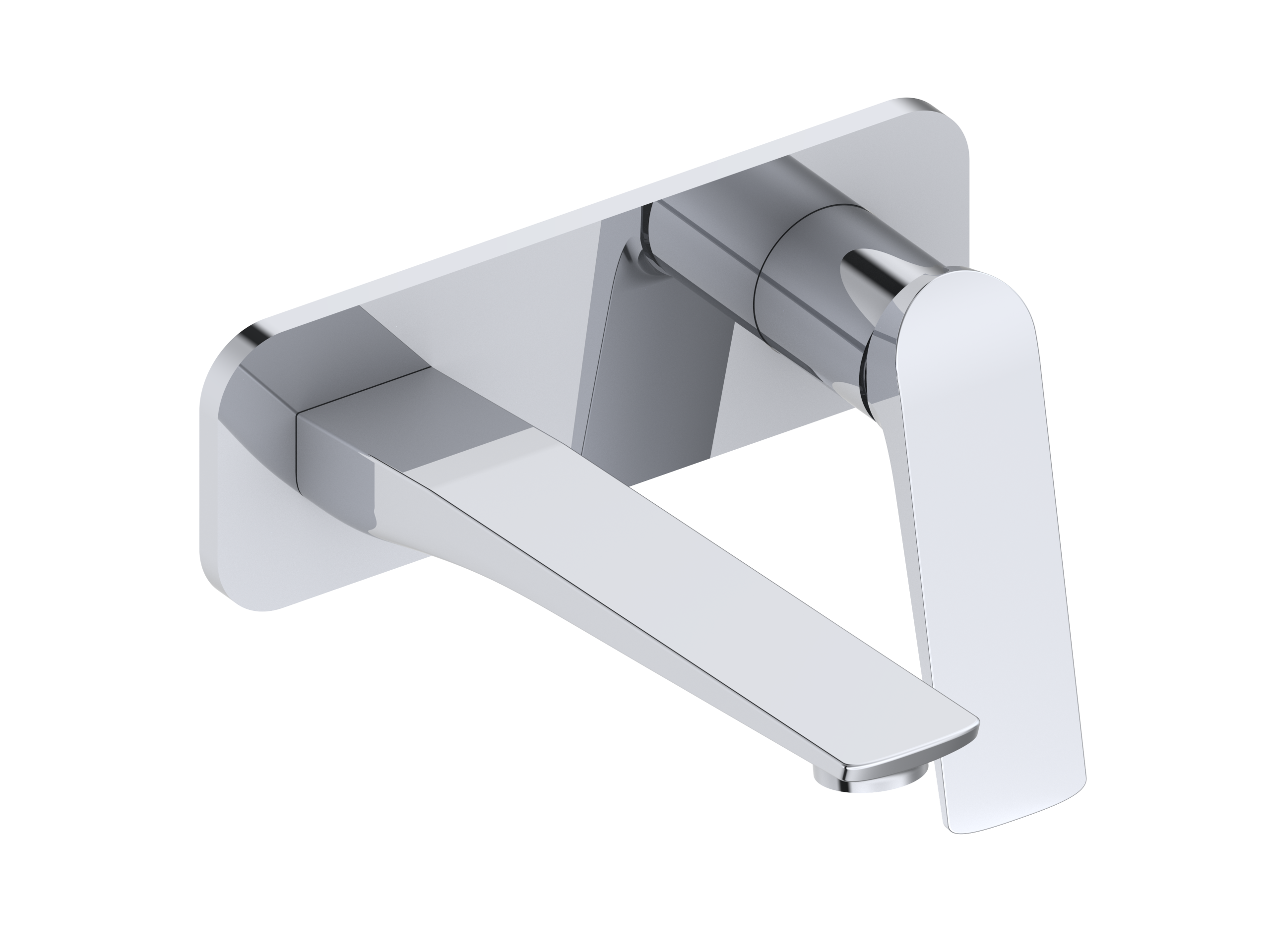 Concealed Bath Mixer with 35mm Ceramic Cartridge & Plastic Aerator – Chrome Plated (Without Pop Up Waste)