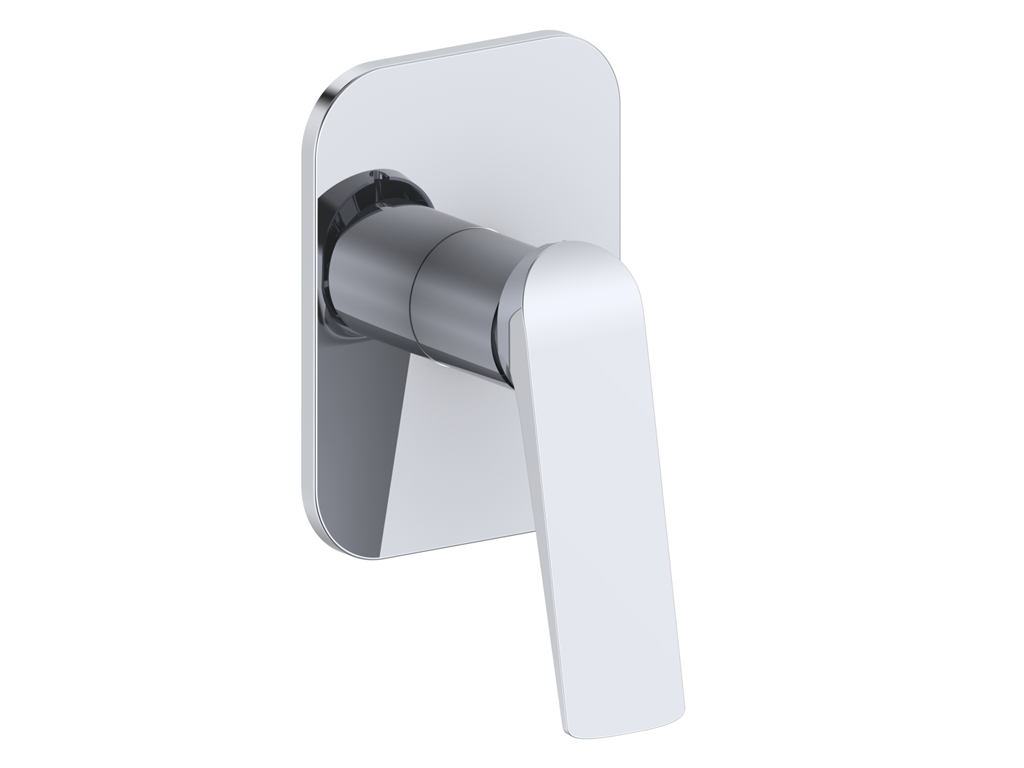 Concealed Shower Mixer with 35mm Ceramic Cartridge – Chrome Plated (Without Shower Set)
